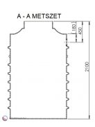 Clearo-Line 2000 L szennyvíztartály 1 bekötéssel